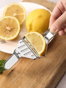 Stainless Steel Manual Juicer Multi-Function Lemon Squeezer Fruit Orange Juice Presser Household Mini Juice Machine - Multicolor - View 2