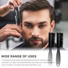 5pcs Barber Neck Dust Brush Set, Professional Barber Essential Cleaning Tool, Nylon Brush, For Haircutting And Styling - Multicolor - View 5