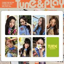 friendsheep 7 buah Kartu Holografik Laser TUIDE "TUNE & PLAY", Merchandise K-Pop, Kartu POB Eksklusif Album TUNE & PLAY, Kartu SC, Kartu Acak, Kartu Pos, Pencetakan Dua Sisi Definisi Tinggi dengan Pola Tidak Berulang, Koleksi Dukungan Penggemar, Dekorasi Perencana, Kotak Penyimpanan Praktis untuk Dibawa, Hadiah Halloween, Hadiah Sempurna - MultiWarna - View 6