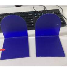 4pcs Acrylic Book Display Stands, Adjustable Transparent Book Display Stands, Art Display Stands, Desktop Acrylic Book Storage Racks, Transparent Book Holders, Suitable For Office, Home, Retail Store, Bedroom, Back To School, Comic Books, CDs, Magazines - Multicolor - View 14