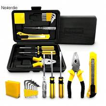 Kit De Ferramentas Com Maleta 11 Peças Alicate Chave Fenda Estilete - 11 Peças - Visão 5