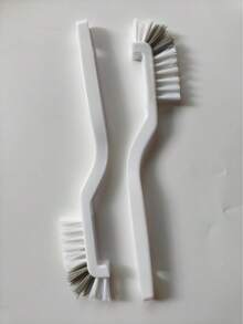 1/2/3pcs Gap Cleaning Brush, 24.5cm White Plastic Multi-Purpose Cup Brush For Home Use, Do Not Use Excessive Force During Use, One Size Represents 1pc - White - View 8