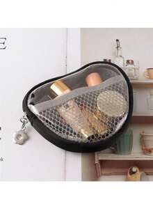 Easy Storage Small Pouch Coin Lipstick Data Cable Organizer Bag Portable Mini Travel Makeup Bag Transparent Makeup Bag Hot Large Capacity Makeup Bag Toiletry Bag - Multicolor - View 16