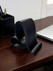 1PC Heart-Shaped Phone Stand Printed Universal Tablet Holder - Dual-Function Desktop Storage, Suitable For Home, Office And Party Decor; Also An Ideal Gift For Birthday, Holiday, Wedding, Bride-To-Be, Bridesmaid And Bachelorette Party; No Power Required. - Multicolor - View 2