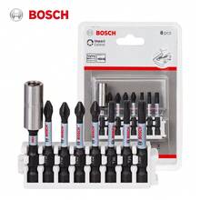 BOSCH Magnetic Anti-Slip Positioning Screwdriver Drill Bits,Adjustable Screw Depth Screwdriver Bit,Magnetic Screwdriver Bit, Screw Tool,1/4" Hex Shank -For Hardwood Flooring, Ceiling, Drywall Installation - A - View 1