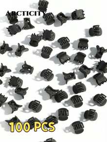 Arcticity 20pcs Mini Hair Clips, Designed For Women's Hairstyles, Strong Grip, Suitable For Decoration, Multi-Functional Hair Accessories - Brown - View 14