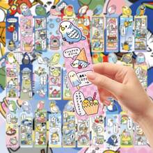 30Pcs Cute Bird Stickers, Kawaii Budgie Parrot Decals For Journal, Scrapbook, Laptop - Multicolor - View 3