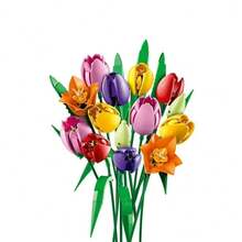 LEGO Flower Plants Series 11501 Tulip Bouquet Assembly Collection Building Blocks Toy Gifts - 11501 Tulip Bouquet - View 4