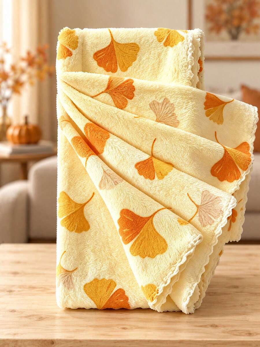 1/3pcs Floral Pattern Kitchen Dish Cloths, Quick-Dry Thickened Extra-Wide, Soft And Breathable, Suitable For Dishwashing, Glass Cleaning, Bath Towel And Car Polishing - Multicolor - View 1