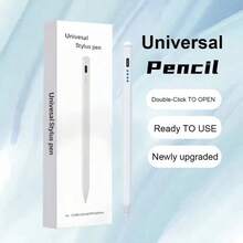 High Precision Sensitivity Capacitive Stylus Pen, With 2 Replaceable Tips + Data Cable, USB Rechargeable Battery, Compatible With IOS, Android, Tablet And Other Electronic Devices - Perfect Holiday Gift, Battery Capacity 90mAh - Multicolor - View 3