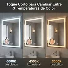 Mirror Front Lamp - Rectangular With Frame - View 4