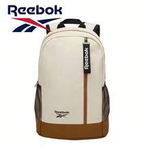 Reebok Colorblock Backpack, Minimalist Large Capacity Commuter Bag, Student Laptop Backpack, Reebok Large Capacity Casual Backpack, Lightweight And Comfortable For Shoulders, Unisex - White - View 5