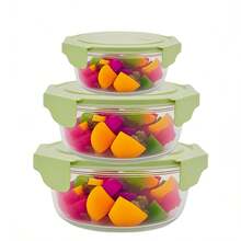 Food Storage And Organization Sets - 3 Colors: Blue, Pink, and Green - View 7
