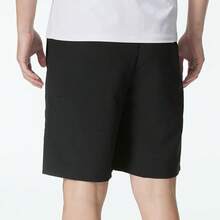 Adidas Future Icons Woven Shorts Three-Stripe Logo Comfortable Breathable Elastic Waist Straight-Leg Casual Shorts Men's - Black - View 3