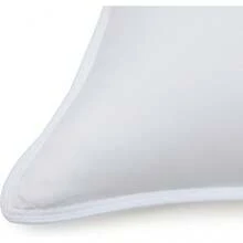 Basics - Almohadas alternativas de plumón para dormir boca abajo y arriba, densidad suave, estándar, paquete de 2, blanco, 66 cm de largo x 51 cm de ancho - King (Paquete de 2) - Ver 5