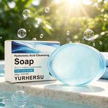 YURHERSU Hyaluronic Acid Cleansing Soap, Gentle Cleansing, Moisturizing Bath Soap. - Hyaluronic Acid Cleansing Soap - View 4