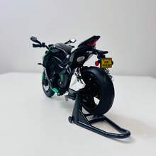 C C A 1 Piece 1:12 Scale Z1000 Motorcycle Alloy Simulation Model, Die-Cast Alloy Ornament, Suitable For Boys, Car And Motorcycle Enthusiasts For Collection And Gifting - Multicolor - View 5
