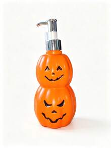1pc Halloween Pumpkin Soap Dispenser, Cute Pumpkin Bathroom Storage Container, Home Kitchen Party Halloween Decoration, Reusable Empty Bottle, Suitable For Hand Soap, Shampoo, Conditioner, Halloween Holiday Decoration Gift - View 8
