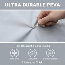 Outdoor Motorcycle Cover, Motorcycle Cover Protects Against Heavy Rain, Scratch-Resistant, Wear-Resistant, Waterproof, Rainproof, Sunproof, All-Season Use, Dustproof, Frost And Snowproof, Fits All Motorcycle Models, Motorcycle Dustproof And Sunproof Cover, Upgraded Waterproof Fabric, Non-Seeping, Non-Aging, Multi-Purpose Protection For Your Vehicle - A - View 3