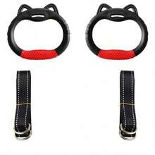 Adjustable Gymnastics Rings - PA Material, Suitable For Grip Strength Training, Easy Installation, Load Capacity Up To 661.39 Lbs - Perfect Choice For Home Workout - Multicolor - View 7