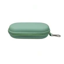 1pc Eva Hard Shell Glasses Case - Scratch-Resistant Eyewear Storage Box, Holds 2 Pairs Of Glasses, Zippered Portable Organizer Bag - Protective Case - Perfect Gift For Women, Travel Essential, Organization & Storage - View 20