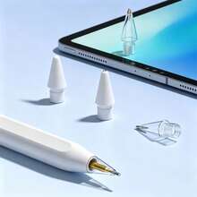 3/4/6pcs Replacement Tips For Apple Pencil Pro/2nd Gen/1st Gen/USB-C, Needle-Shaped Tips With Storage Box, Precise Control, Plastic/Metal Material, Compatible With IPad Pro Apple Pencil Set - Multicolor - View 3