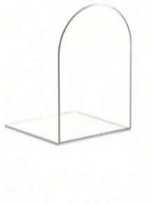 4pcs Acrylic Book Display Stands, Adjustable Transparent Book Display Stands, Art Display Stands, Desktop Acrylic Book Storage Racks, Transparent Book Holders, Suitable For Office, Home, Retail Store, Bedroom, Back To School, Comic Books, CDs, Magazines - Multicolor - View 13
