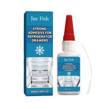 Refrigerator Drawer Adhesive, Strong Bonding For Various Internal Refrigerator Components, Stable Adhesion Performance At Low Temperatures, Convenient Nail-Free Strong Bonding For Various Internal Refrigerator Accessories And Components, Household Essential, Convenient And Fast, Saves Time And Effort, Practical Gift For Family And Friends On Holidays, Christmas, Halloween - A - View 3