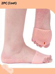 1/2/4 PCS Five-Finger Toe Separators, Toe Overlap Prevention Pads, Forefoot Care, Pressure Relief, And Wear Protection. - Multicolor - View 7
