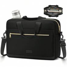 NEWHEY Laptop Bag For Men 17.3 Inch Briefcase Messenger Bags Briefcase Shoulder Messenger Bag Water-Repellent Computer Bag Laptop Case For Travel/Business - Multicolor - View 1