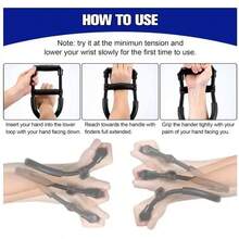Strength Training Wrist & Forearm Exerciser - Black - View 8