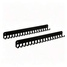 1Set/20pcs Wall-Mounted Medal Display Hooks, Metal Marathon, Football, Basketball, Volleyball, Equestrian, Swimming, Pickleball, Football Medal Storage Rack, Wall Hanging Sports Award Display Rack - Multicolor - View 8