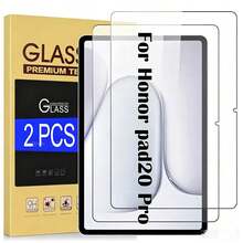 2pcs Screen Protector For HonorPad X9b Max /HonorPad 20 /HonorPad 20 Pro Tablet, Anti-Scratch Ultra Clear Easy Installation Tempered Glass Screen Protector - Clear - View 2