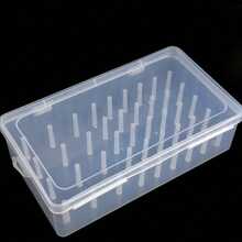 1pc 42-Roll Sewing Thread Storage Box, Transparent Plastic Spool Holder, Embroidery Storage Box, Embroidery Sewing Kit Box, Portable Large Capacity Needle Box, Handheld Sewing Box, Suitable For DIY Sewing, Embroidery, Patchwork Accessories - Multiple Styles - View 11