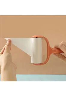 1pc Minimalist Practical Multi-Color Mini Tear-Off Lint Roller, High Adhesion Hair Removal & Dust Removal, Easy-Tear Paper Roll, Suitable For Clothing Hair Removal/Sofa Dust Removal/Bedding Hair Removal, Portable Cleaning Replacement Paper Roll - Multiple Styles - View 5