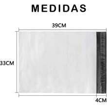 100 pcs Bolsas para Envios Paquetes,Sobres para Envios Embalaje,Autoadhesivas e Impermeables para el Envío de Ropa,regalos,Paquetería y Embalar. Resistentes y Opacas. - Tipo de Estilo default - Ver 6