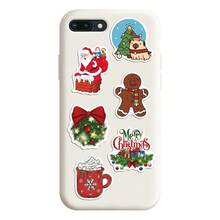 50Pcs Christmas Story Stickers, Waterproof Journal Stickers. Exquisite Holiday Decorations To Create A Warm Festive Atmosphere. Easy To Peel Off Without Residue, Ideal Christmas Decor. [Random Style & Package] - Multicolor - View 7