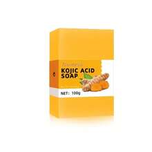 Turmeric Kojic Acid Fragrant Handmade Soap 100g/3.53oz, Gentle Facial Cleansing & Oil Control, Long Lasting Mild Scent, Suitable For Daily Face Washing - Lemon - View 7