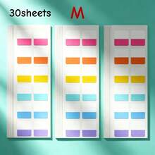 60/30/10 buah Label Indeks Tempel Cepat yang Dapat Ditulis, Label Perekat Fluorescent, Stiker Klasifikasi, Tab Perekat Mudah Sobek, Pengorganisasian Dokumen, Cocok Untuk Kantor, Pembatas Binder, Buku Catatan, Perencana, Perlengkapan Sekolah - Satu-Ukuran - View 14
