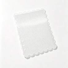 1 bìa sổ planner trong suốt 6 lỗ bằng acrylic, dạng lá rời, sọc dọc ren sóng, khổ A5/A6/A7, phù hợp cho sổ planner, sổ tay, Giáng Sinh - A - Xem 10