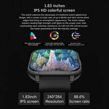 Lige Smartwatch: A Fashionable Unisex Smartwatch With 180mAh Battery Capacity, Daily Waterproof, Supports Multiple Sports Modes, Weather Forecast, Music Playback And Other Functions - View 4