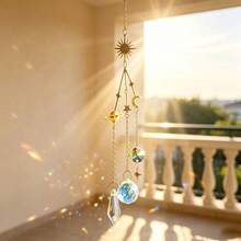 1pc Garden Yard Sun Catcher, Suitable For Garden, Balcony, Wall, Car Hanging, Bedroom, Kitchen, Office, Home Decor - E - View 4