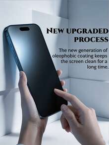 4Pcs Matte Hydrogel Screen Protector Compatible With Iphone, Anti-Glare Anti-Fingerprint Flexible Soft Phone Hydrogel Film, Smooth Touch Gaming Screen Film Compatible With IPhone 18 17 16 15 14 Plus 13 12 11 Pro Max - Clear - View 6