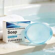 YURHERSU Hyaluronic Acid Cleansing Soap, Gentle Cleansing, Moisturizing Bath Soap. - Hyaluronic Acid Cleansing Soap - View 3