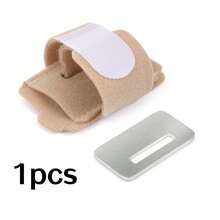QKC 1pc Solid Color Toe Protector For Home Use - Beige - View 5