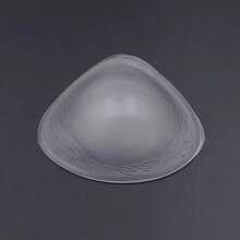 1pc Transparent Silicone Breast Prosthesis, Suitable For Post-Mastectomy, Heat-Resistant, Can Be Used In Spa And Pool, Medical Grade, Weight-Balanced Prosthesis - Clear - View 4