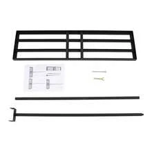 kangten Heavy Duty Garden Lawn Levelling Rake Lute Landscaping Rake W/ Adjustable Handle, Black Lawn Leveling Rake For Yard Garden - A - Übersicht 9