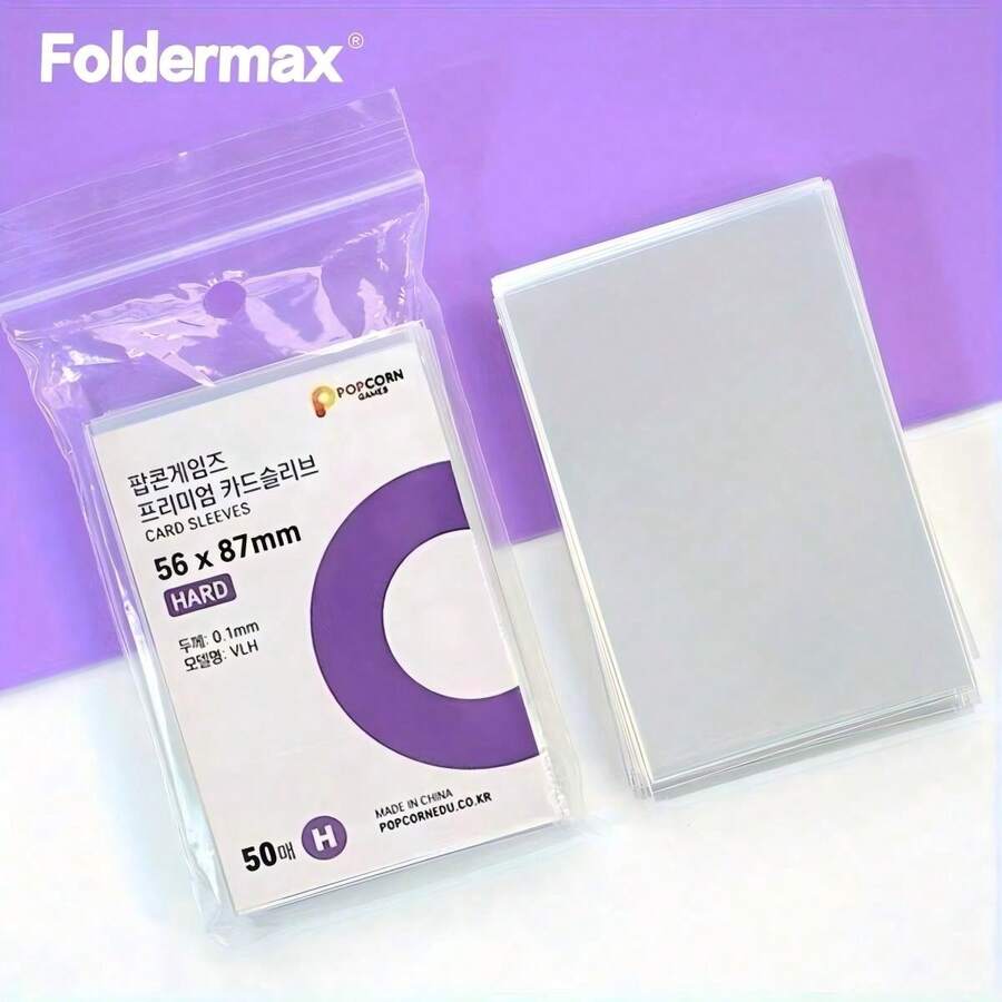 50PCS-5.6*8.7cm High Transparency Card Sleeves, Suitable For 3-Inch Small Cards, Mini Cards, K_pop Photo Cards And Star Album Protective Covers