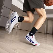 LI-NING WADE DLO 2 男款輕量高回彈戶外籃球鞋 ABPW013 - 白色 - 查看 3