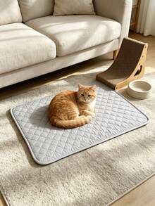 Reusable And Washable Pet Pee Pads - 4-Layer Waterproof & Absorbent, Dog/Cat Training & Housebreaking Pads For Small/Medium/Large Pets, Keep Your Pets Dry And Comfortable - Light Grey - View 6